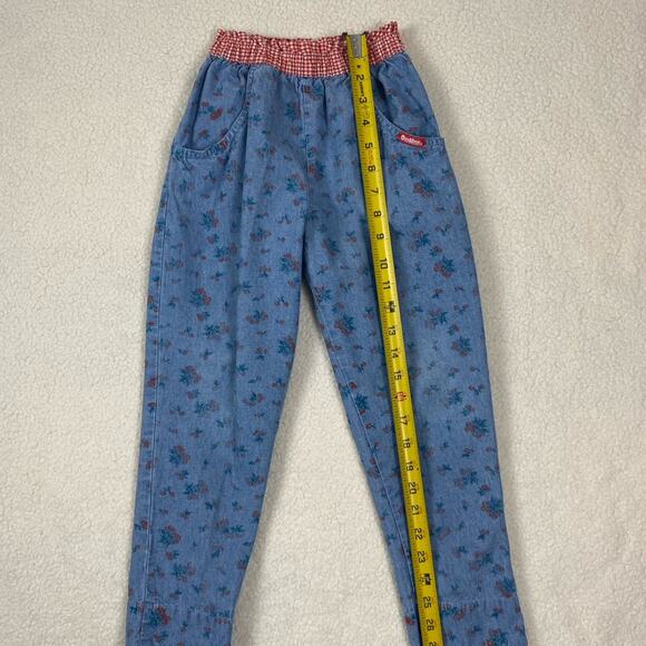 Rare Vintage 90s Oshkosh B'gosh Girls Cherry Outfit Pants T Shirt Size 5 - Picture 6 of 9